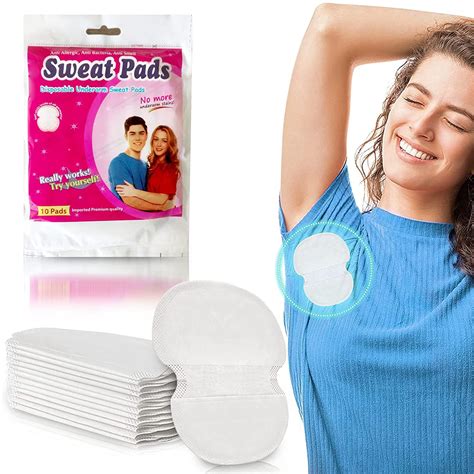 sweat pads for underarm odor.